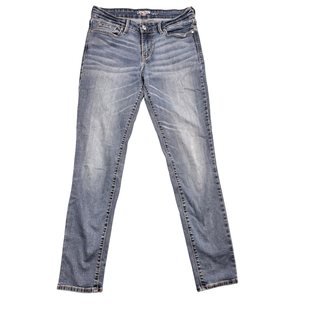 Denizen from Levis Modern Slim Jeans Medium Wash Blue Denim W28 L32 6M 1049